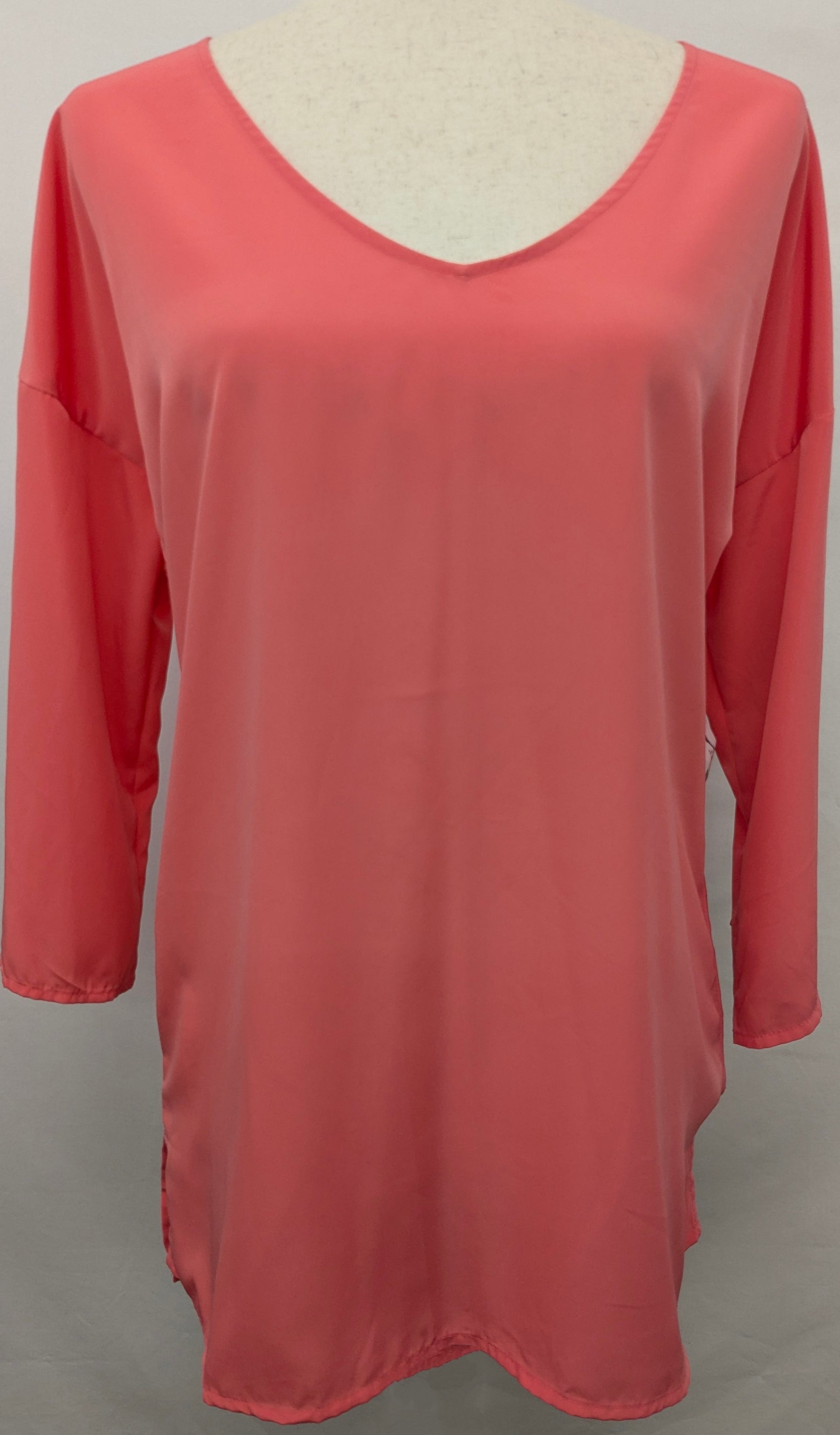 New! Old Navy small (tall) 1/2 sleeve coral top