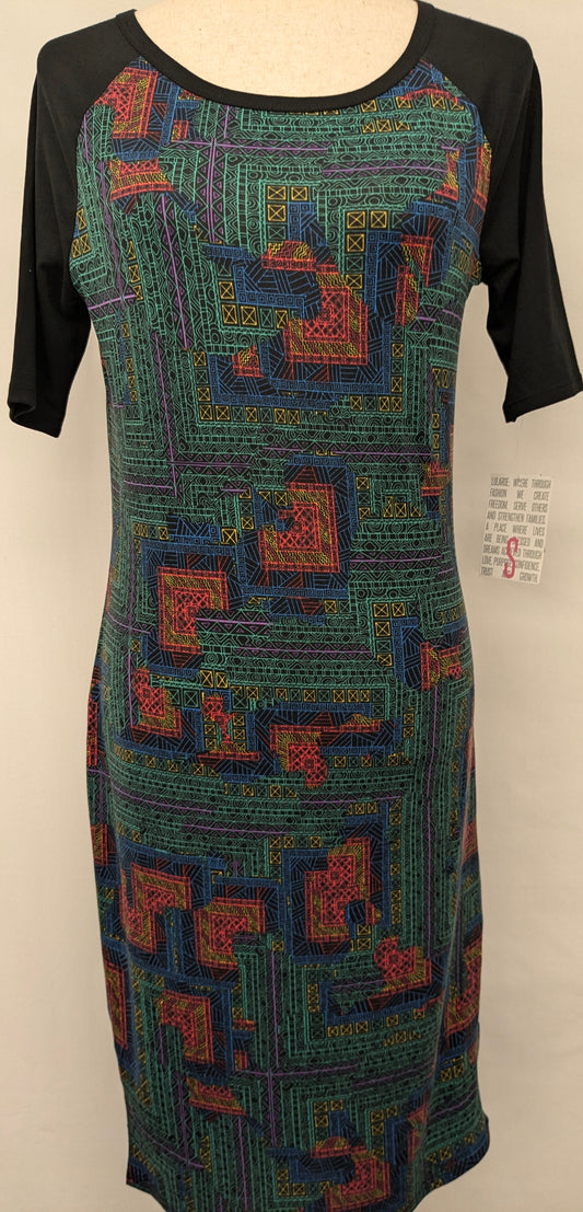 New! LuLaRoe "Julia"  small pattern dress