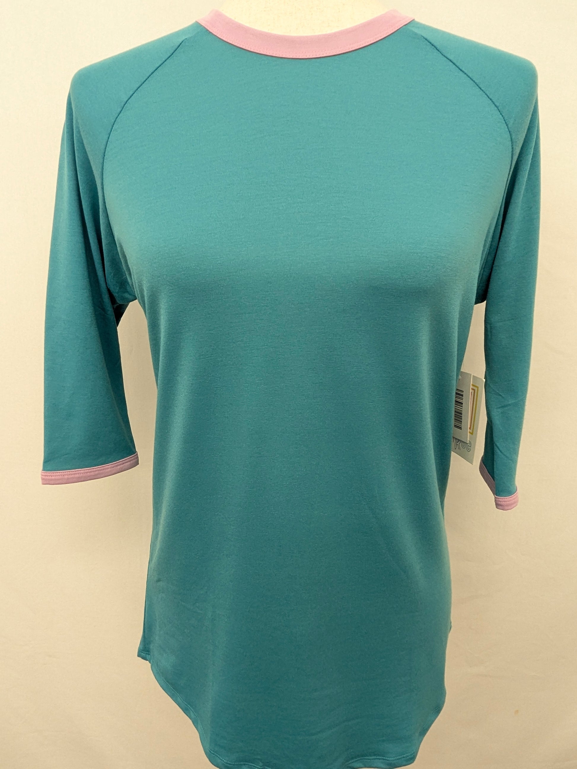 New! LuLaRoe size 14 "Sloan" teal shirt