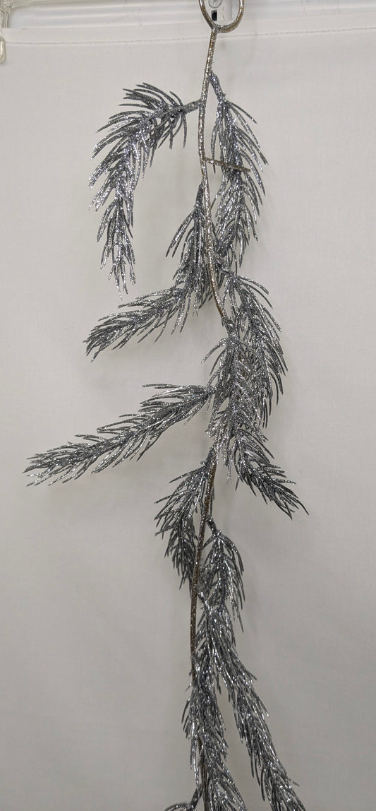 New! Ashland Silver Pine Garland