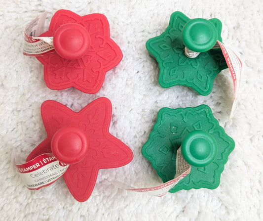 New! Celebrate it! 4 set cookie stamper