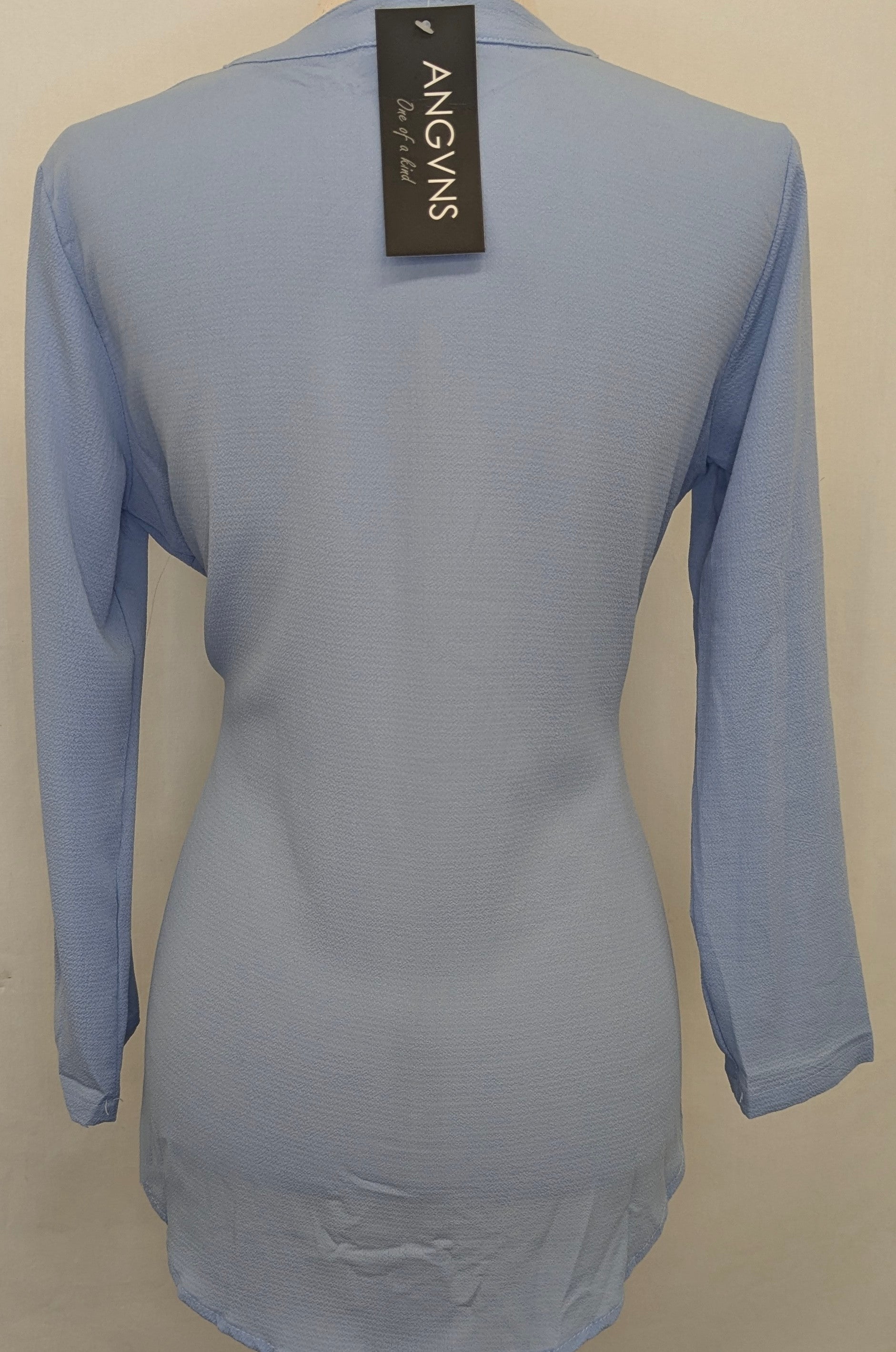 New! ANGVNS small blue long sleeve