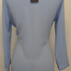 New! ANGVNS small blue long sleeve